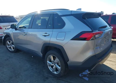 2020 Toyota Rav4 Hybrid Limited z USA, uszkodzony, nr VIN 4T3DWRFV3LU009928